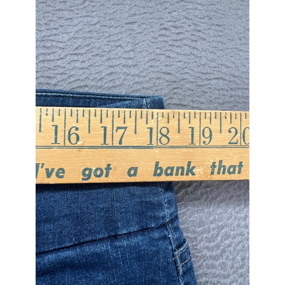 Bandolino Jeans Theadora Tummy Toner Pull On Straight Leg Blue Medium Wash 16W - Picture 5 of 13